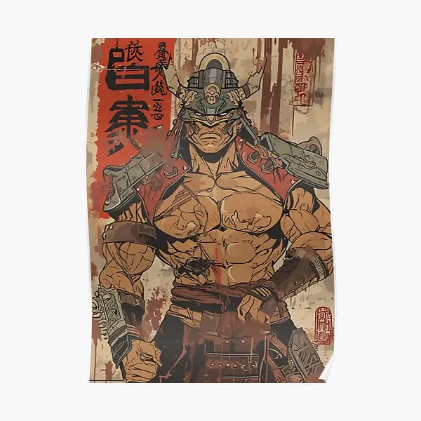 Shao Kahn Mortal Kombat Fanart  Poster Decor Home Painting Art Picture Modern Mural Decoration Wall Vintage Print Room No Frame