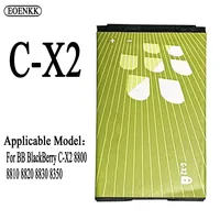 C-X2 Battery For BB BlackBerry C-X2 8800 8810 8820 8830 8350 Repair Part Original Capacity Phone Batteries