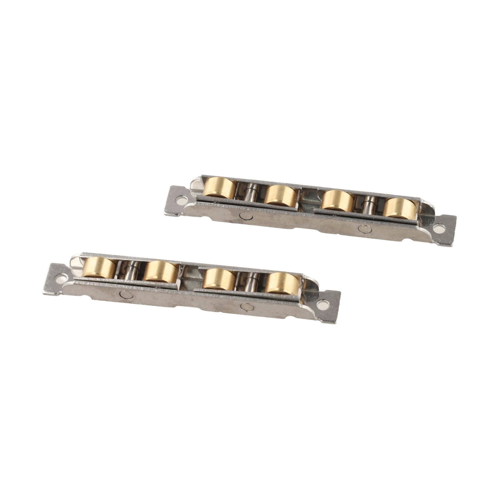 As Shown Stainless Steel Rollers 15-16mm Installation Groove Complete Installation Set Home Improvement Projects