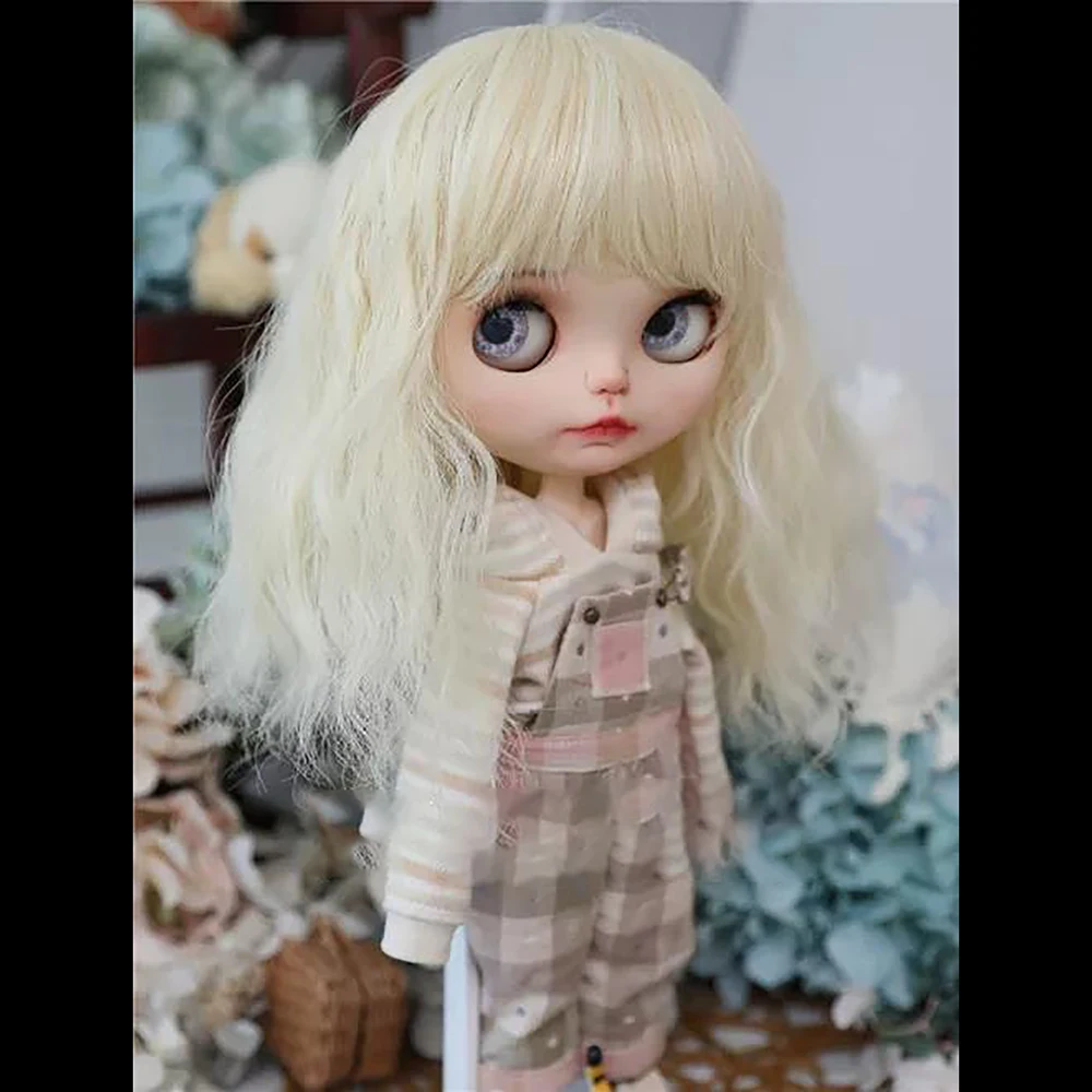 Puppenperücke für Blythe-Puppe, DIY-Puppenzubehör, lange Perücke, Prinzessinnenhaarperücke – Detail 15