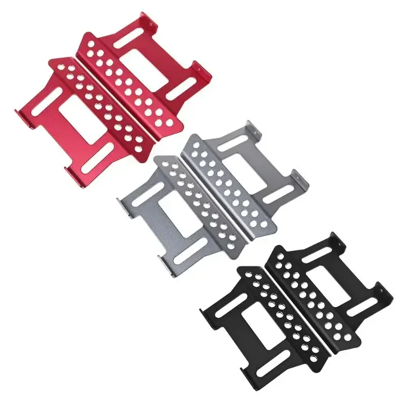 1 Paar Legering Side Step Plaat Board Voor AXIALE SCX10 CC01 D90 1/10 RC Crawler Auto Vrachtwagen 95AE