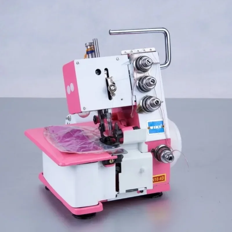 Máquina de Coser Doméstica Multifuncional JUKKY FN2-4D de 2/3/4 Hilos, Mini Máquina de Coser Overlock para Ropa