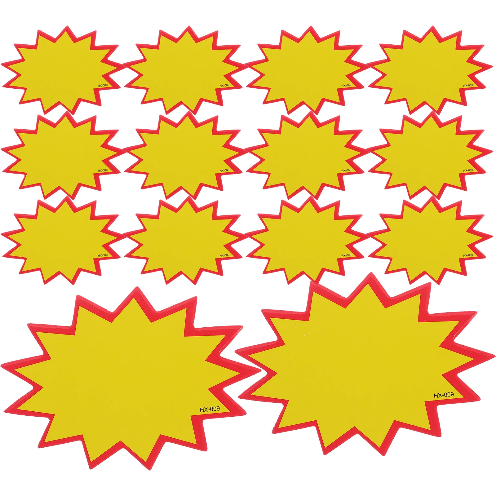 200 個の値札タグ店舗用爆発ステッカー販売ガレージ価格サイン紙ショップサイン小売