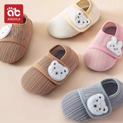 Baby Anti-slip Socks Newborn Warm Crib Floor Shoes with Rubber Sole for Children Boy Toddler Foot Girl Infant Cute Kids Slippers