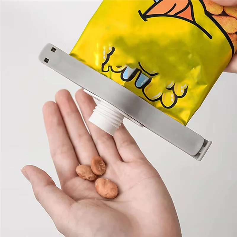 ABJO-Multi-Use Sealing Clip For Food Preservation - Screw Cap Design For Seasoning, Milk Powder - Kitchen Gadget Accessories