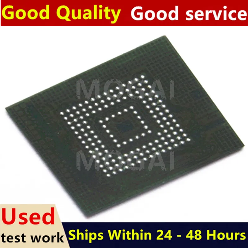 100% test 8GB H26M44001ECR H26M41204HPR H26M41208HPR SDIN7DU2-8G SDINBDG4-8G NCEMAD7B-08G SD5C25A-8G BGA Chipset