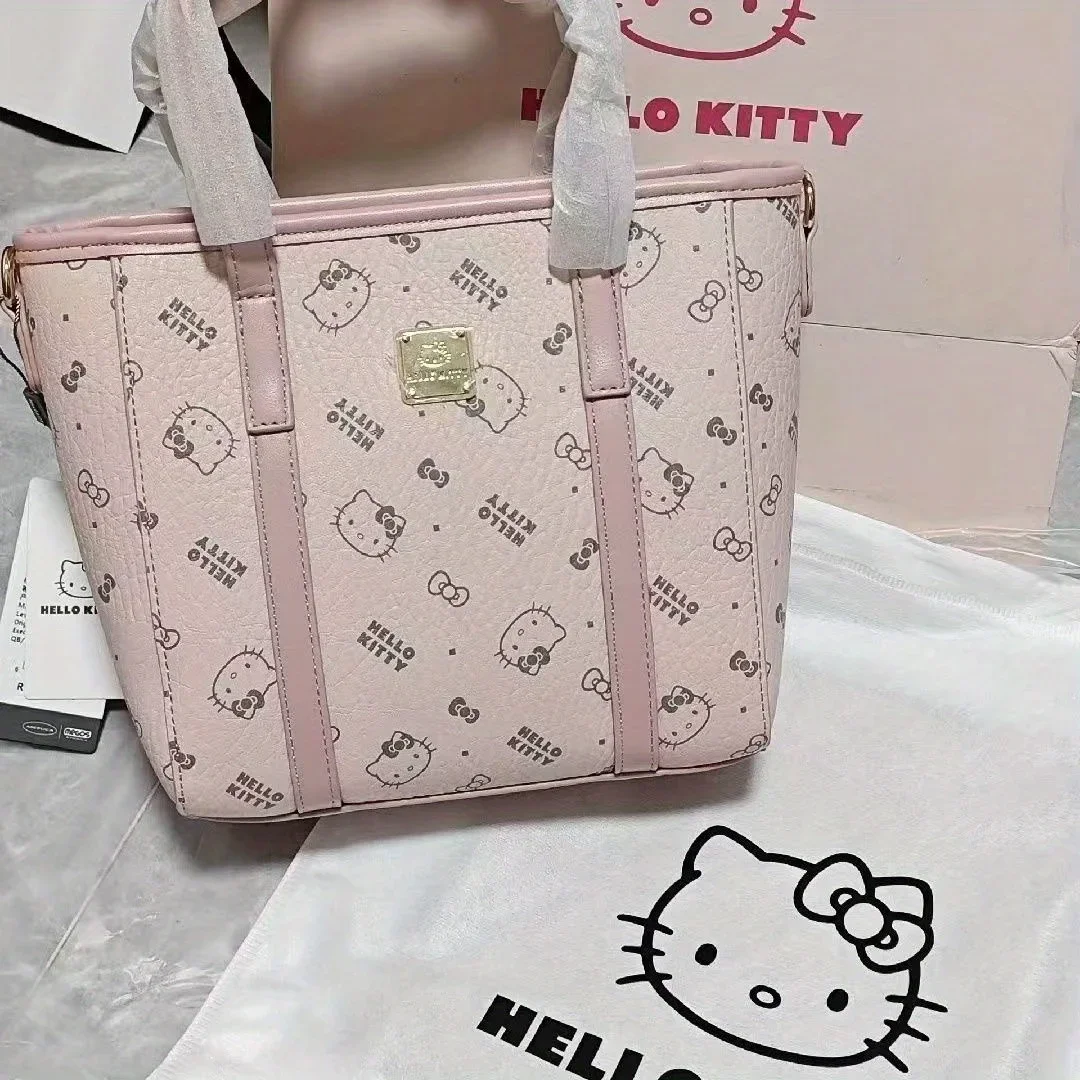

Sanrio Hellokitty handbag women's fashion crossbody bag large capacity tote bag cartoon character print bag holiday gift