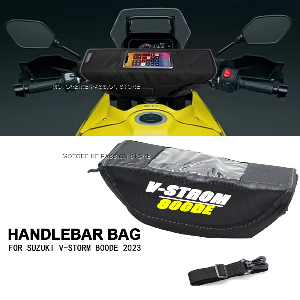 

Motorcycle accessories tools bag Waterproof And Dustproof Convenient travel handlebar bag For V-strom 800de vstrom 800de 800DE