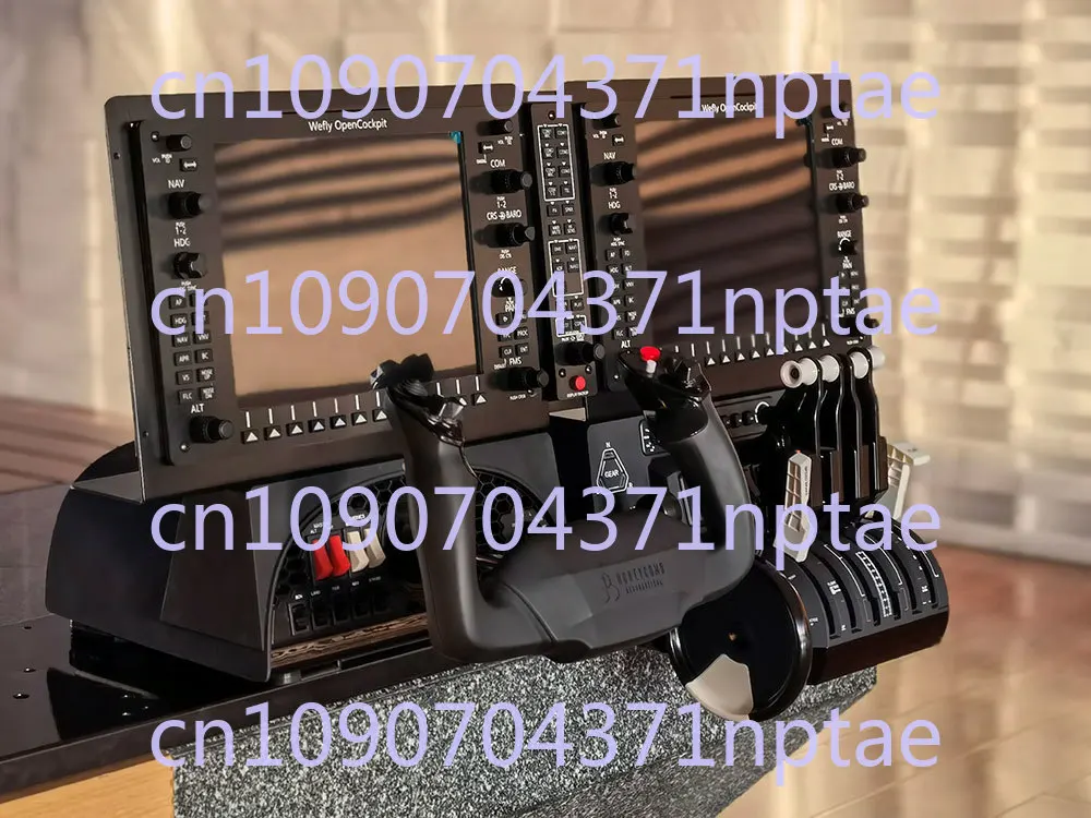 Alpha Coefficient YOKE & Hive Throttle Game Joystick X-plane Microsoft Flight Simulation