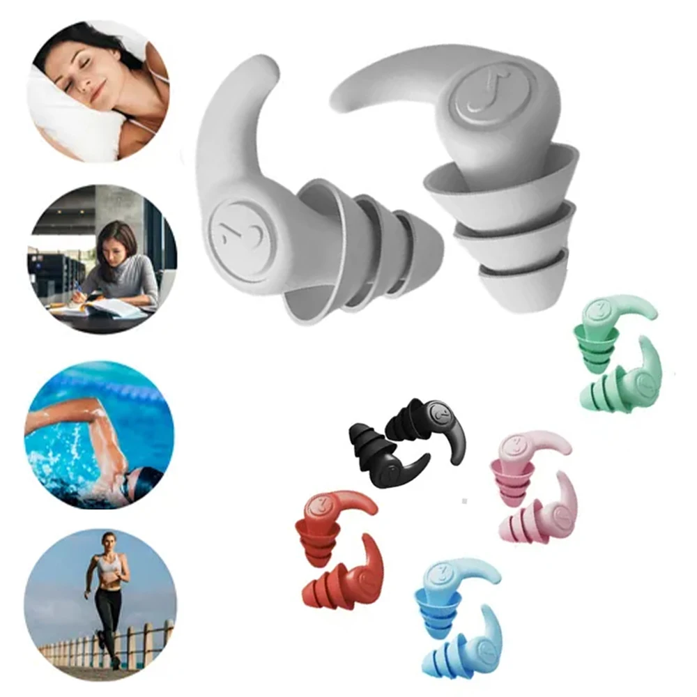 Protetor Auricular Profissional com 3 Camadas de Isolamento Acústico, Design Ajustável para Concentração no Trabalho e Viagens