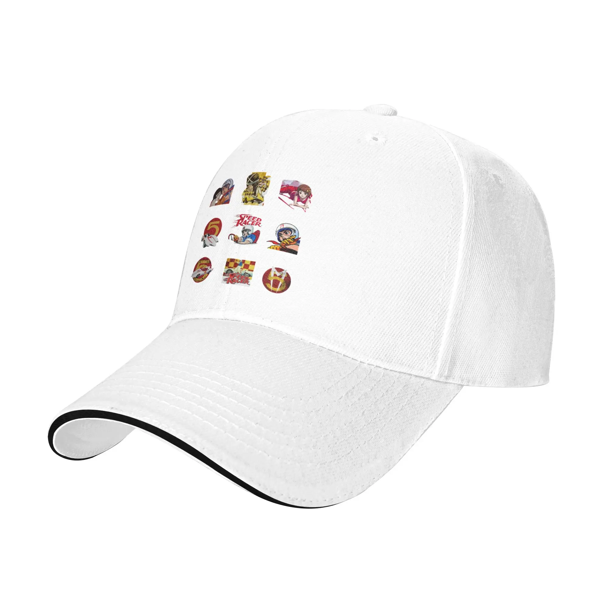 Speed Racer Stickers pack Gift For Children Men Women A Baseball Cap Hat