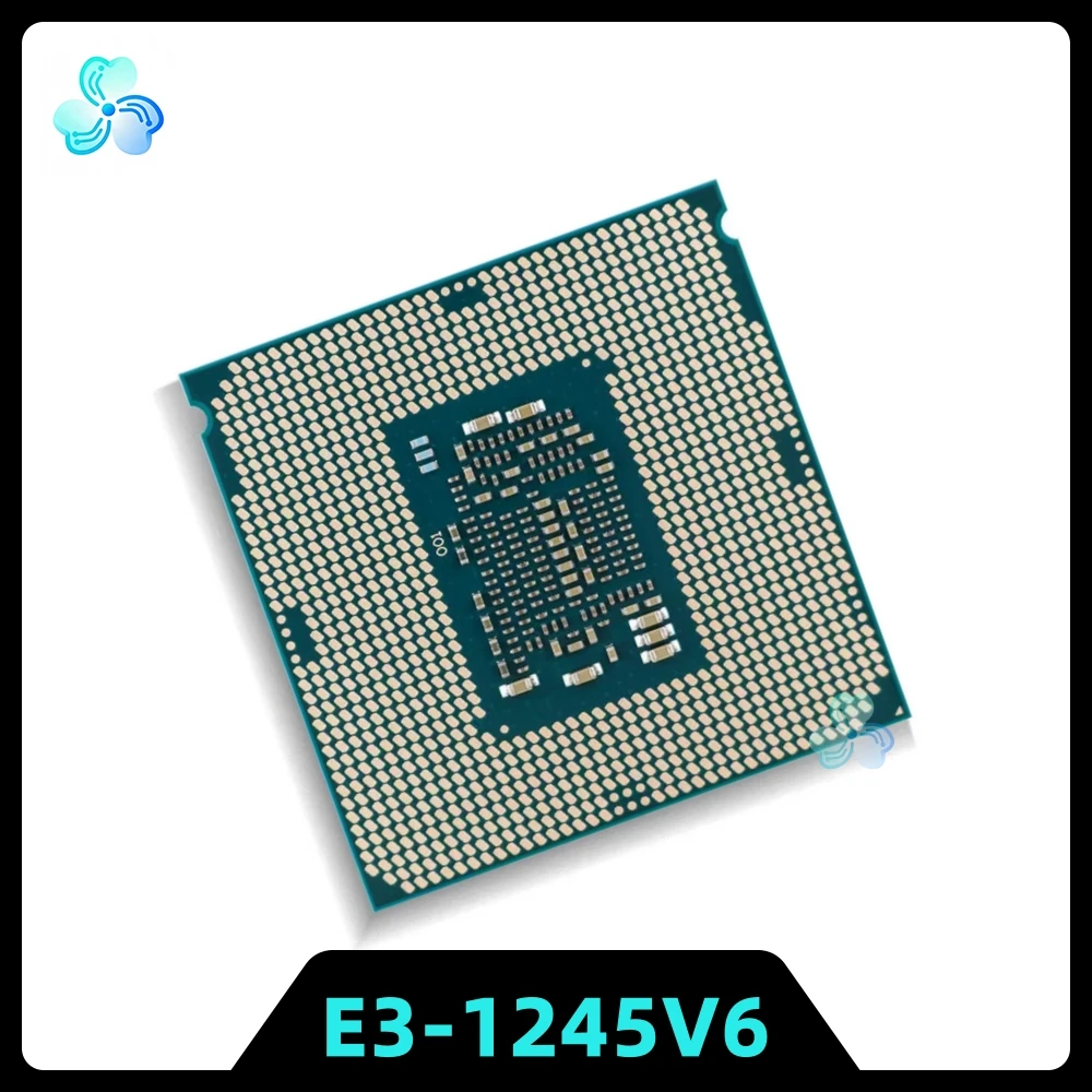 Xeon E3-1245V6 CPU SR32B 4-Cores 8-Thread 3.70GHz 8MB 73W LGA1151 14nm E3 1245 V6 Server CPU Processor E3 1245V6