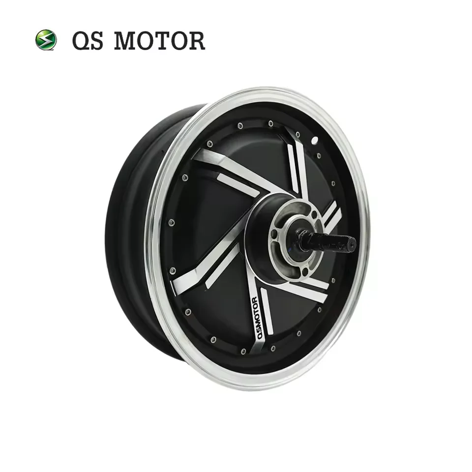 QS MOTOR QS273 8000W V4 Hub Motor 96V 140KPH Conversion Kit with Fardriver ND96850 Controller for Electric Motorcycle E-Scooter