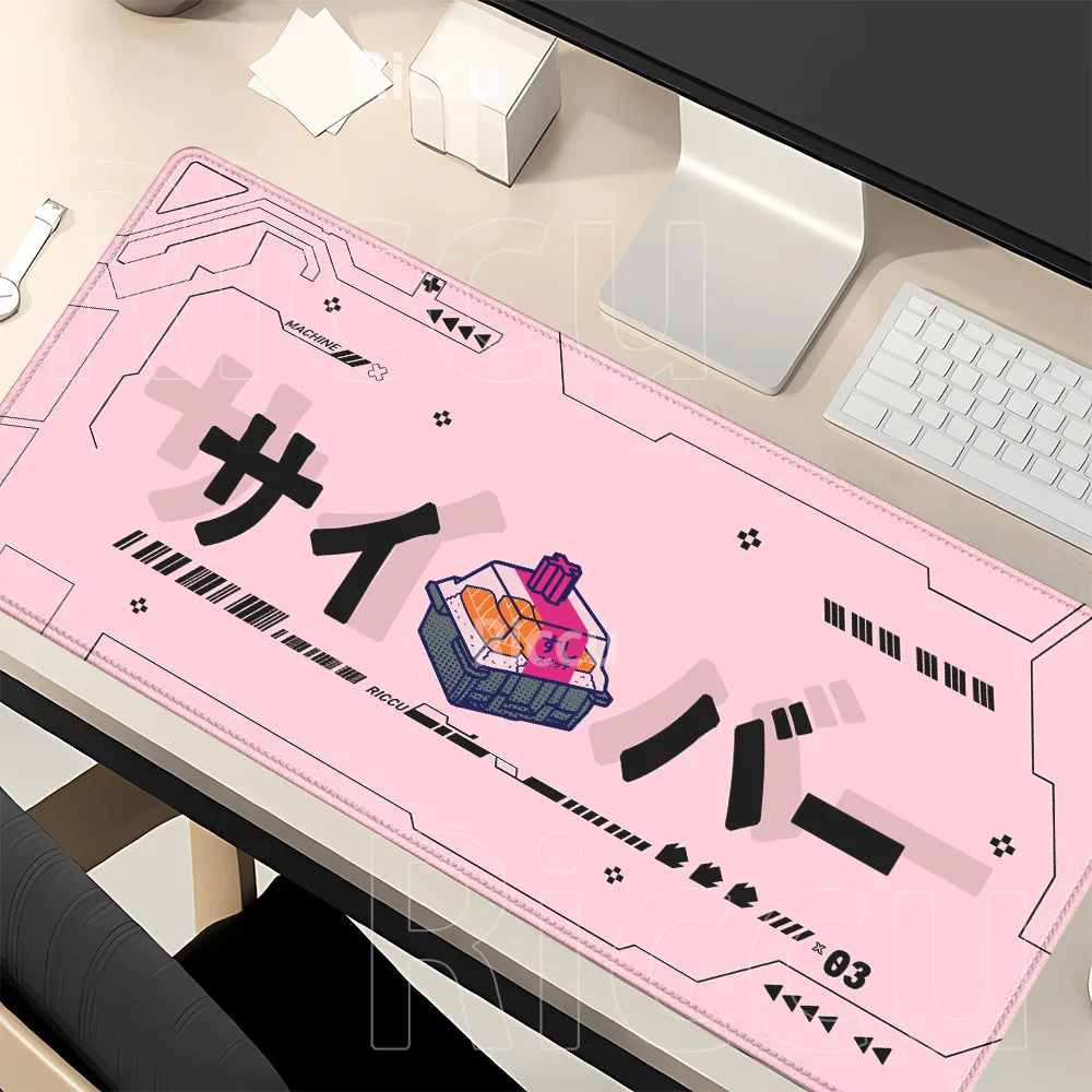 

Mousepad Japanese Mechanical keyboard switch Cartoon style Art Office PC Mouse Pad XXL overlock HD printing 400x900mm Desk mat