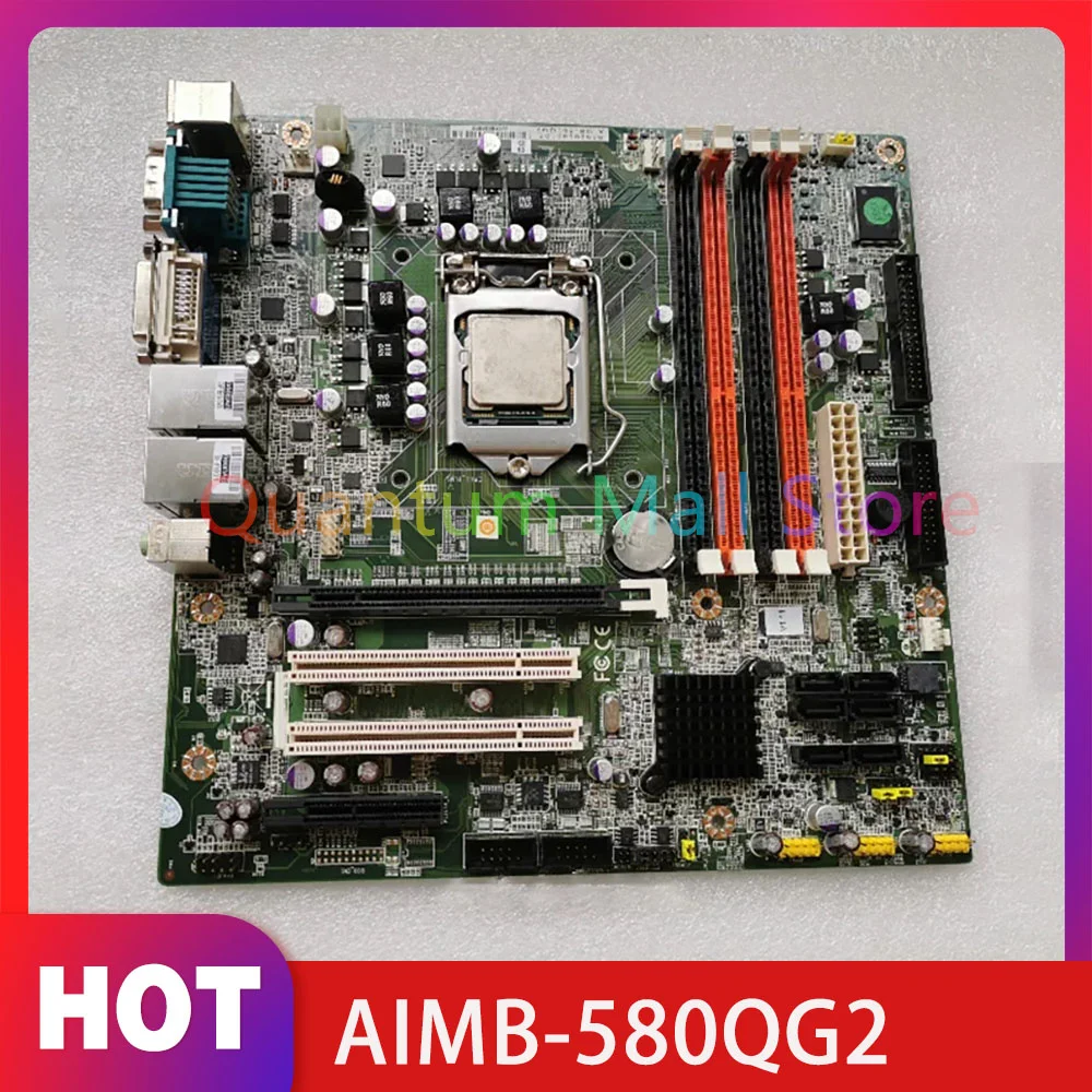 

Двухпортовая промышленная материнская плата AIMB-580 REV.A1 AIMB-580QG2