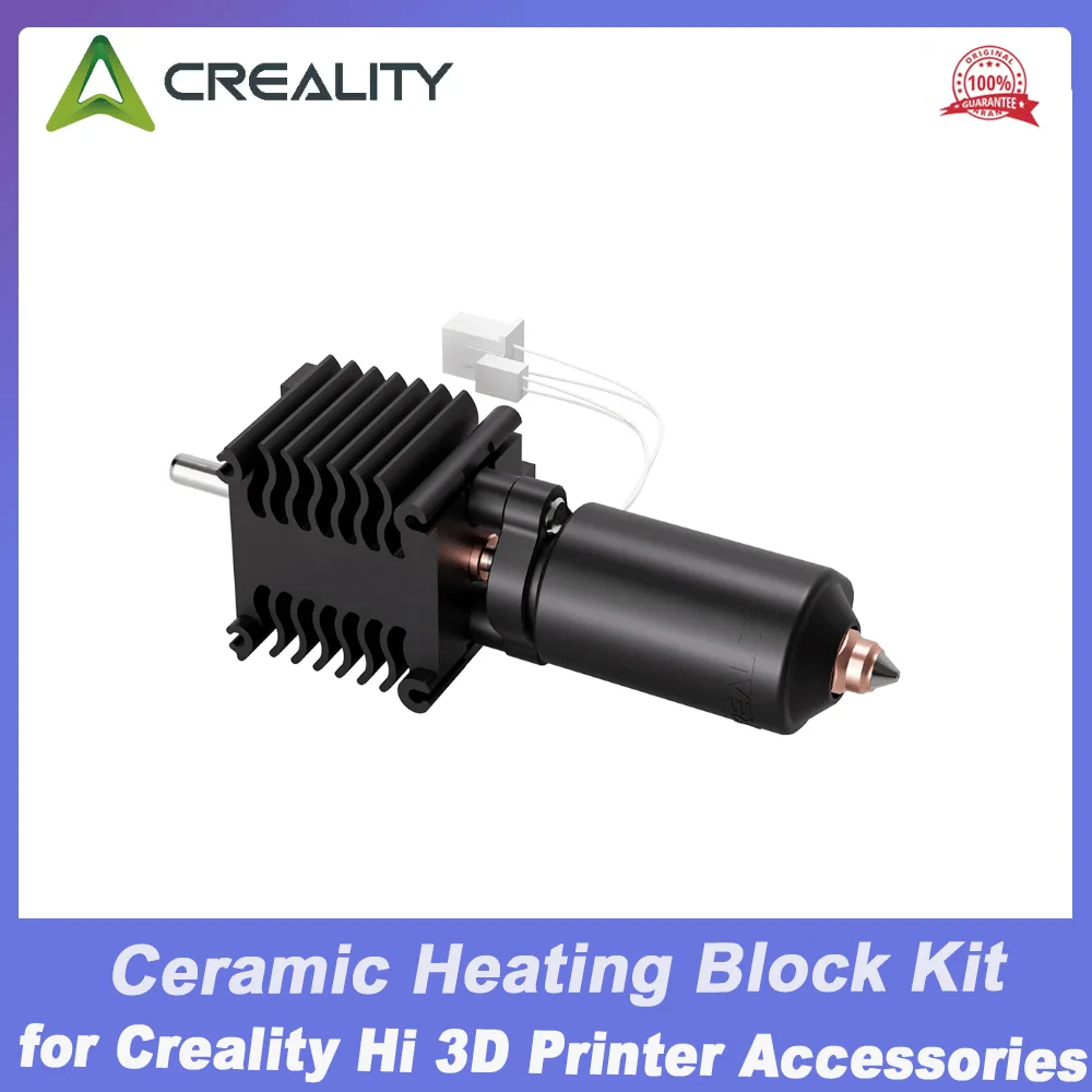 

Комплект керамического нагревательного блока Creality Hi Ceramic 300 ℃ Высокотемпературный нагревательный блок для 3D-принтеров Creality Hi, аксессуары