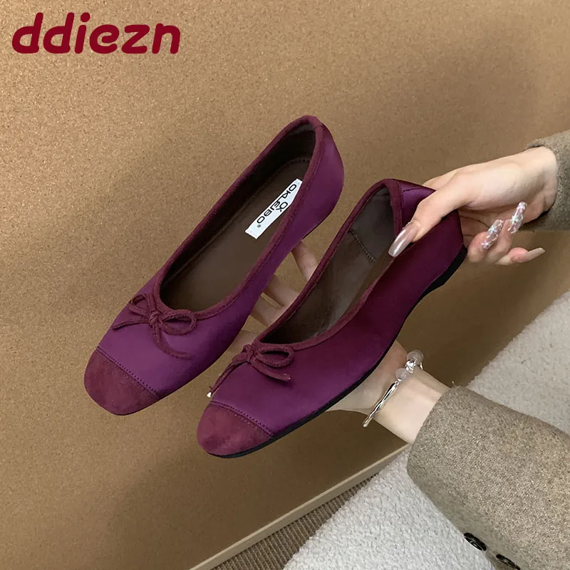 

Новые модные женские туфли на плоской подошве с узлом-бабочкой и увеличивающими рост женские туфли на плоской подошве с круглым носком, женские туфли без шнуровки