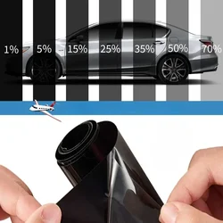 50cmx3m Car Window Privacy Tint Film Auto Vinyl Anti Look Glass Sticker Foils Ceramic Summer Solar UV Protector Mirror Films
