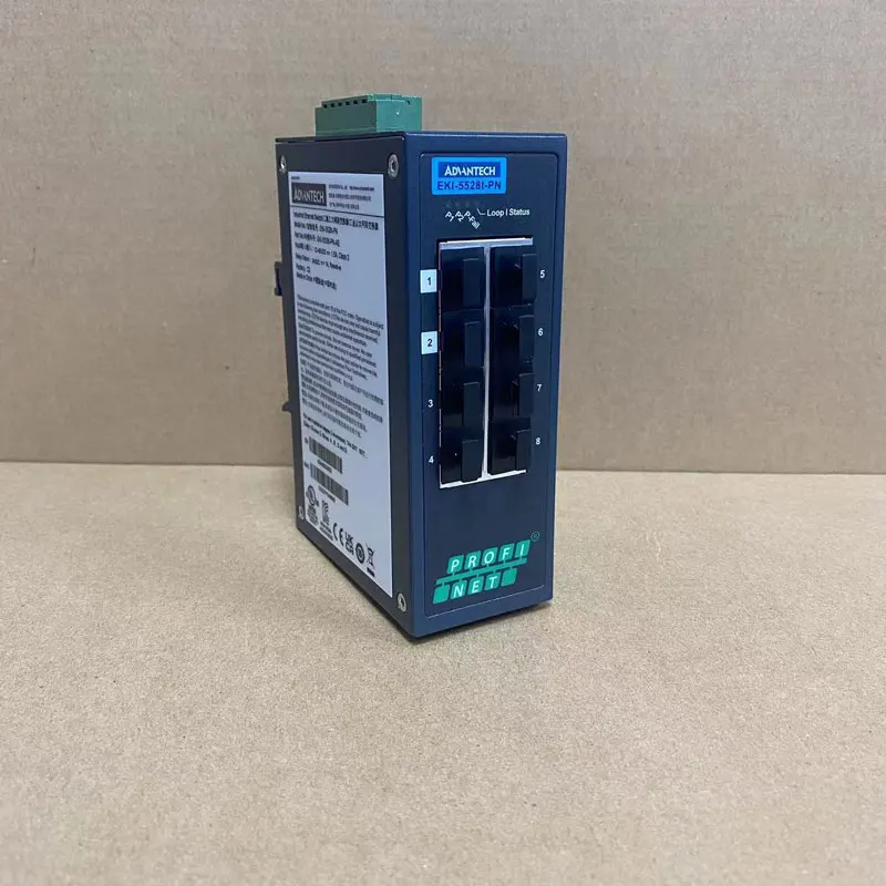 8 Port Entry-Level Managed Switch Supporting PROFINET Protocol Simple Managed Industrial Switches EKI-5528I-PN-AE ADVANTECH