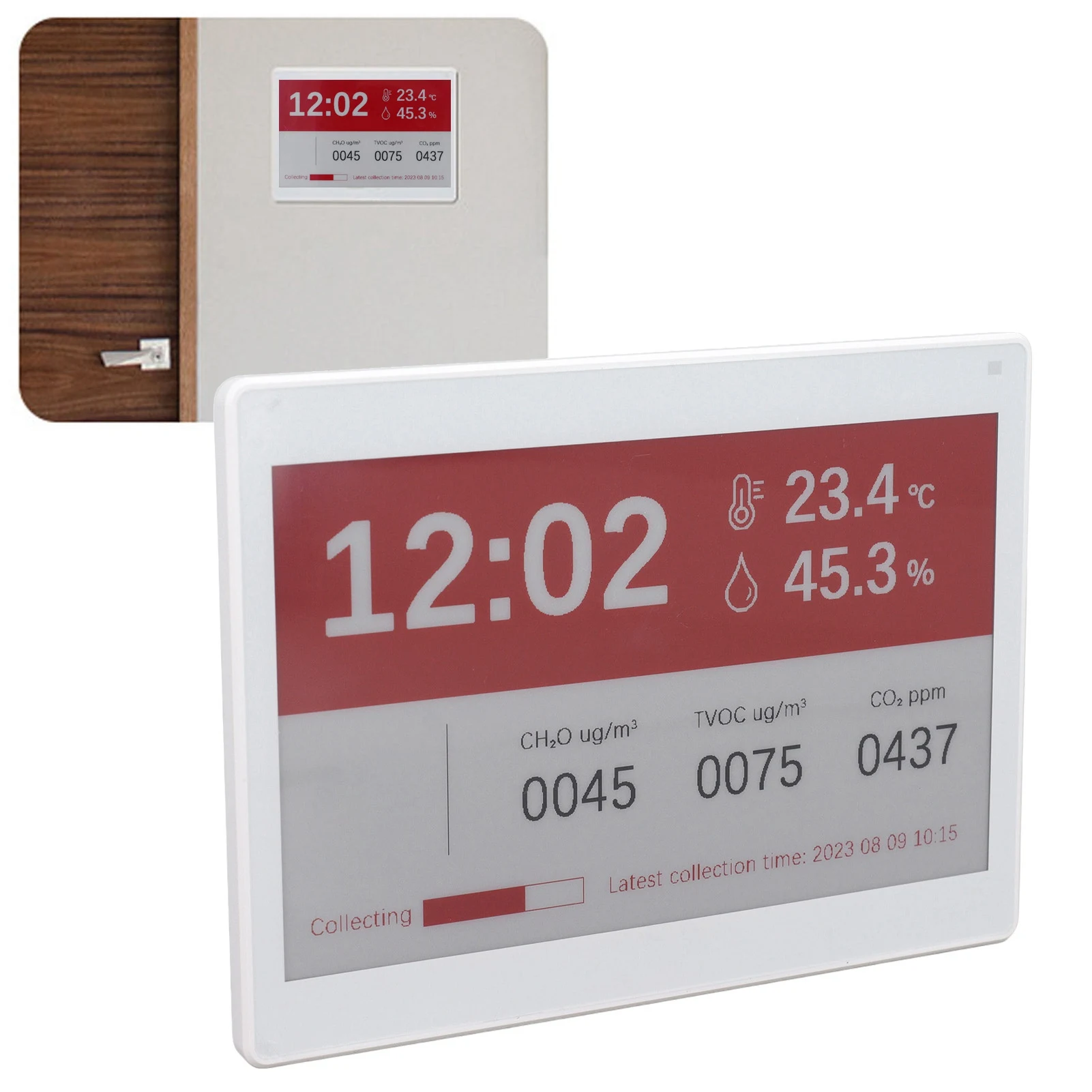 Display elettronico in carta Schermo prezzo digitale ad alta definizione da 4000 mAh da 7,5 pollici Editable per la scuola per l'ufficio per il supermercato