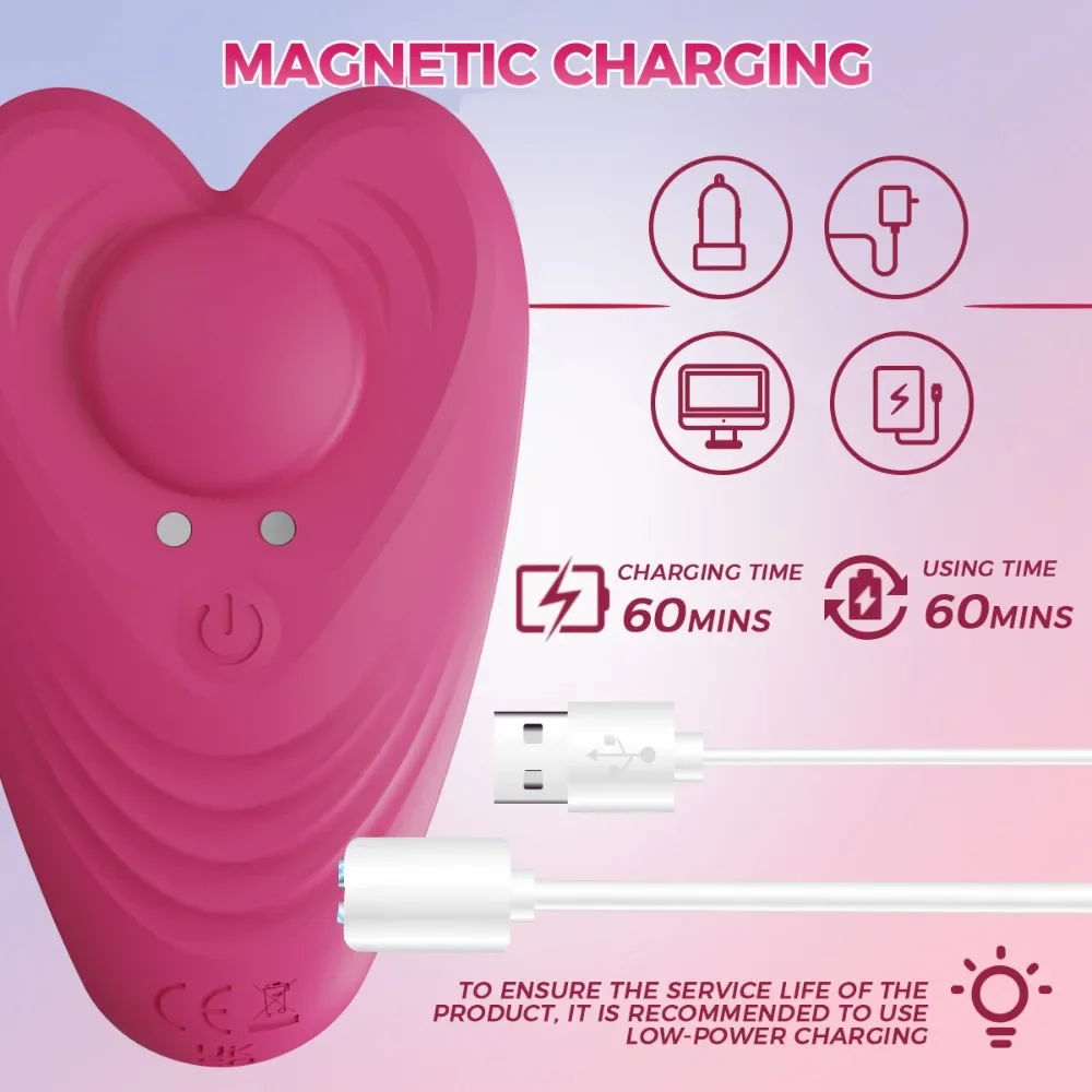 يمكن ارتداؤها البظر هزاز أنثى الاستمناء سراويل النساء الصغيرة هزاز البظر محفز APP التحكم لعبة الجنس الكبار للأزواج #6