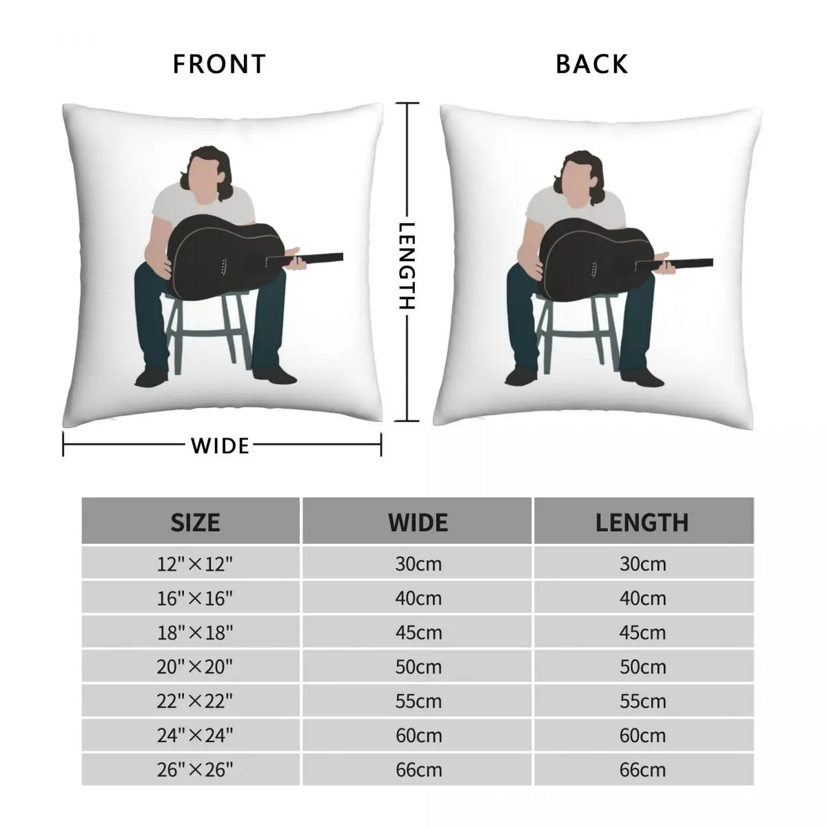 Morgan Wallen Dangerous Pillowcase Polyester Linen Velvet Pattern Zip Decorative Throw Pillow Case Bed Cushion Cover Wholesale