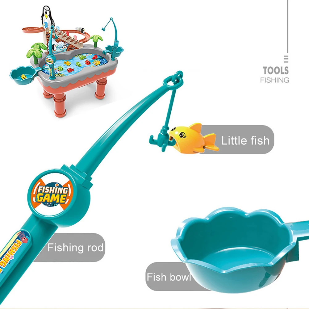 Magnetic Fishing Pool Toys Game for Kids Summer Party Favor Water Table Bathtub Kiddie Party Toy Ocean Sea Animals Birthday Gift