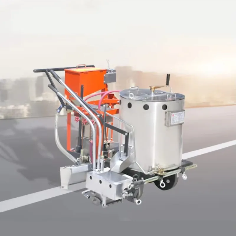 Price Operated Convenient Floor Line Painting Automatic Thermoplastic Road Marking Machine on Sale