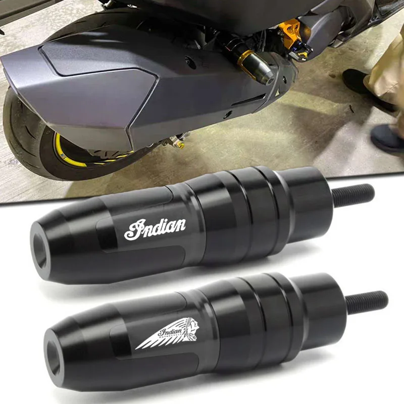 Crash Pad-Protecteur de moto en alliage d'aluminium, curseur d'accès, adapté pour Indian FTR 1200, S