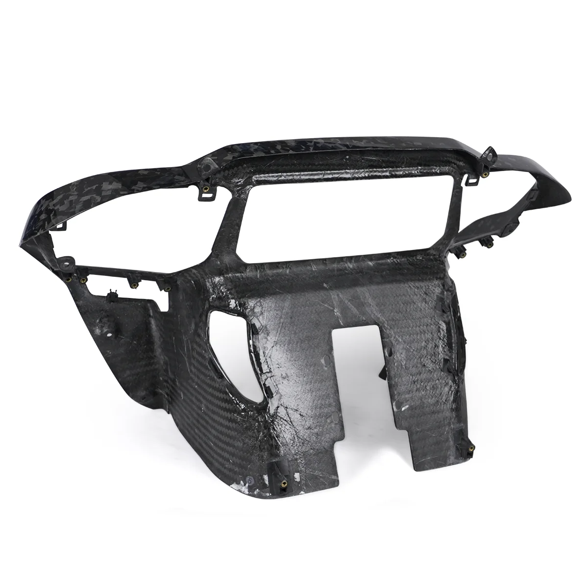 Forged carbon fiber glossy dashboard liner for Touring CVO Road Glide ST Street Glide 2024-2025 4