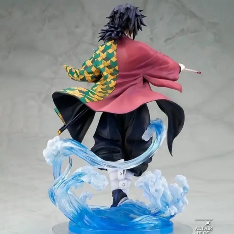 شيطان القاتل الطرفية Tomioka Giyuu الديكور حامل سطح المكتب الديكور الإبداعية الكرتون جديد Kawaii الساخن بيع هدية عيد