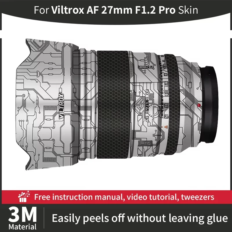 

For Viltrox AF 27mm F1.2 Pro Camera Lens Skin Viltrox 27mm Skin Anti-scratch Camera Lens Sticker protective film