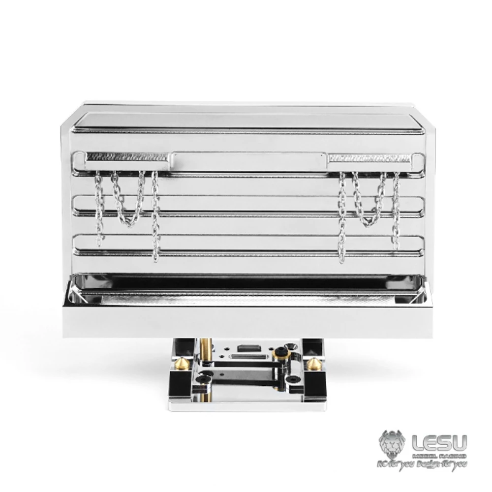 LESU Metall Kabine Hinten Platte Rack Für 1/14 TAMIYA King Hauler RC Traktor Lkw DIY Modell Fahrzeuge Lkw Fernbedienung Autos Spielzeug