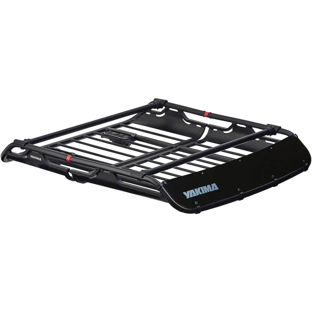 

OffGrid Medium Premium Cargo Basket Roof Rack with Quick Release Mounting System and Removable Fairing and Accessory Bars, Blac