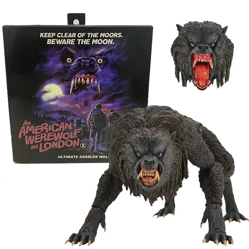 NECA American Werewolf Action Figure at the Global Terror in London Luxury Model Toys Birthday Gift For Children