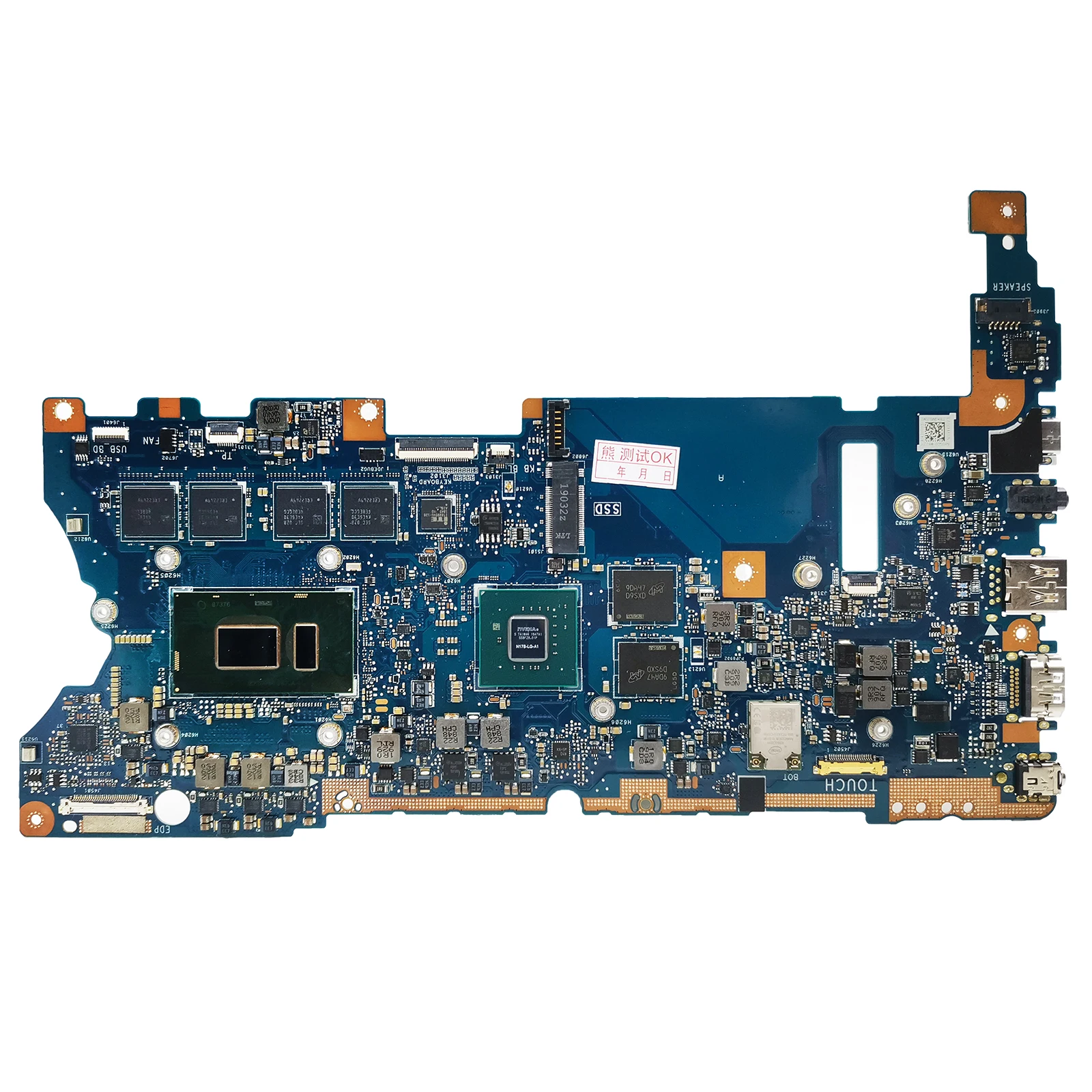 UX461UN Notebook Mainboard, Placa-mãe do portátil, CPU i3, i5, i7-8th Gen, 8G, 16G RAM, V2G, UX461U, TP461UN, TP461UA