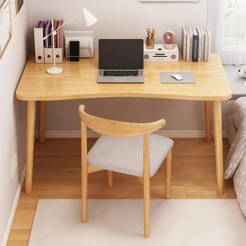 Desk Student Household Computer Desk Rental House Table and Chair Small Desk Simple Girl Bedroom Book Table