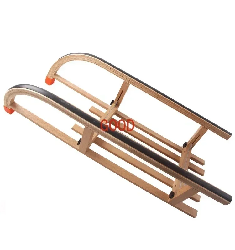 Pattini da sci pieghevoli in legno