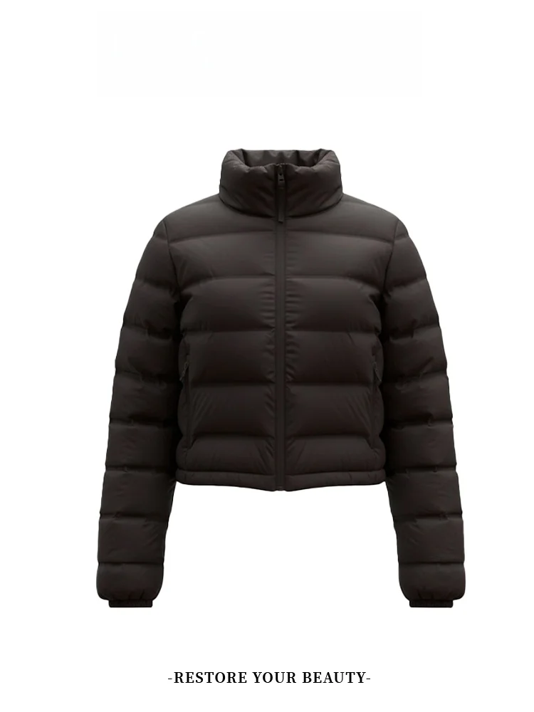 

Корейское женское хлопковое джатовое пальто на молнии, весна-осень-зима, модный милый кардиган небольшого размера