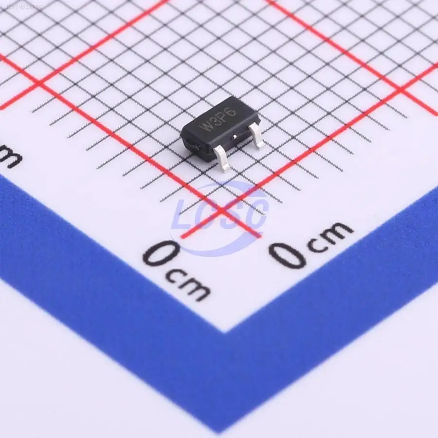 1PCS WST03P06 60V 3.5A 110mΩ@10V,2A 1W 1 piece P-channel SOT-23-3L MOSFETs ROHS