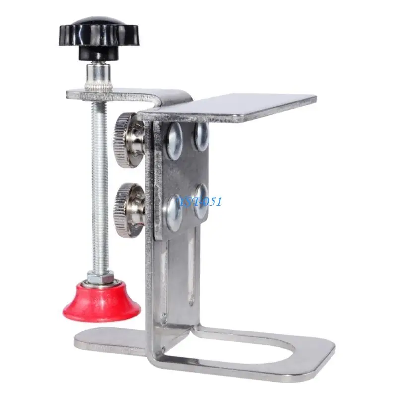 

E15A Cabinet Door Installation Positioner Hardware Jig Adjustable Length Stainless Steel Cabinet Installation Tool Door