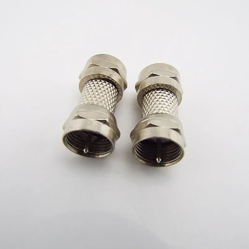 5Pcs Tv Rf F Type Vrouw Man Plug Adapter Connector Socket Om Rf Coax F Tv Antenne Man Vrouw terminal Converter Voor Video Cctv
