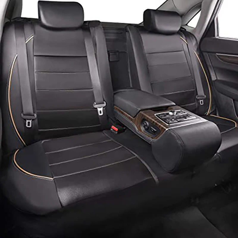 PU-Leder-Autositzbezüge für 5-Sitzer, Auto-Inteior-Zubehör, Sitzschutz, Kissen für Auto, SUV, universell – Detail 20