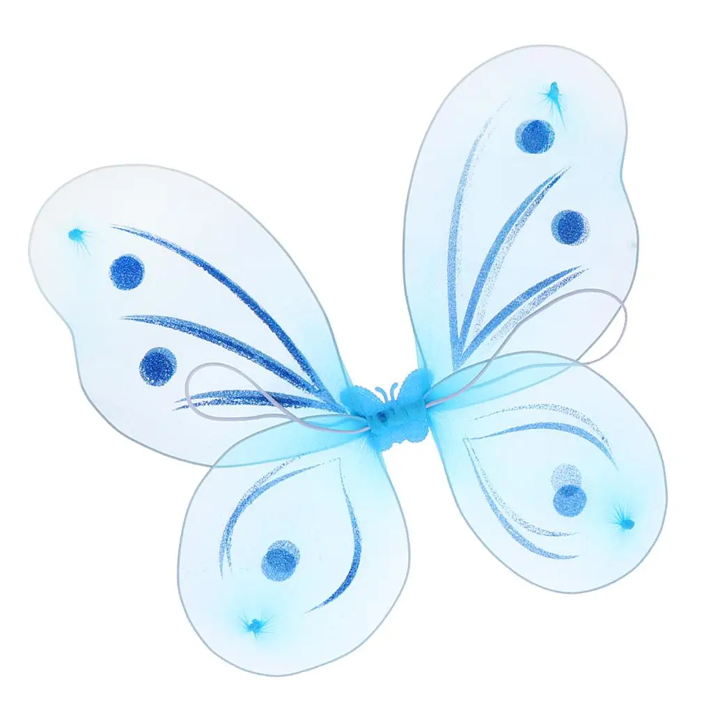 Girls Butterfly Fairy Wing Children Halloween Birthday party for children Fancy Dress Up