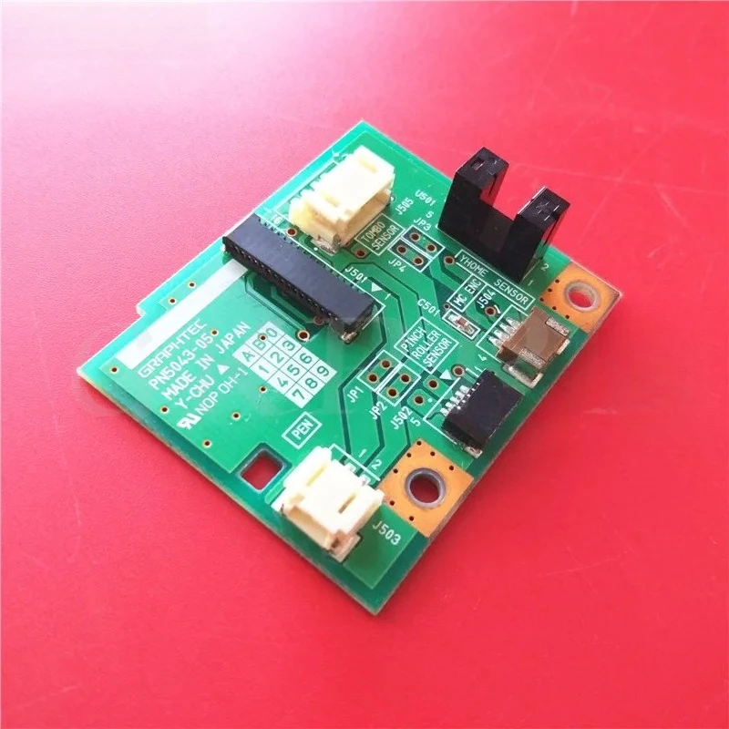Top quality Cutting plotter CE5000 carriage board  CE5000-40 CE5000-60 CE5000-120 CE3000 pen relay control panel 1pc