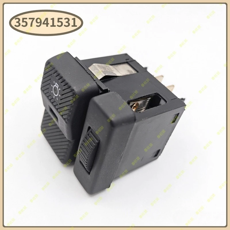 357941531 Car Headlight Fog Lamp Light Adjustment Control Switch Button For VW Volkswagen Passat Polo Transporter T4 Caravelle