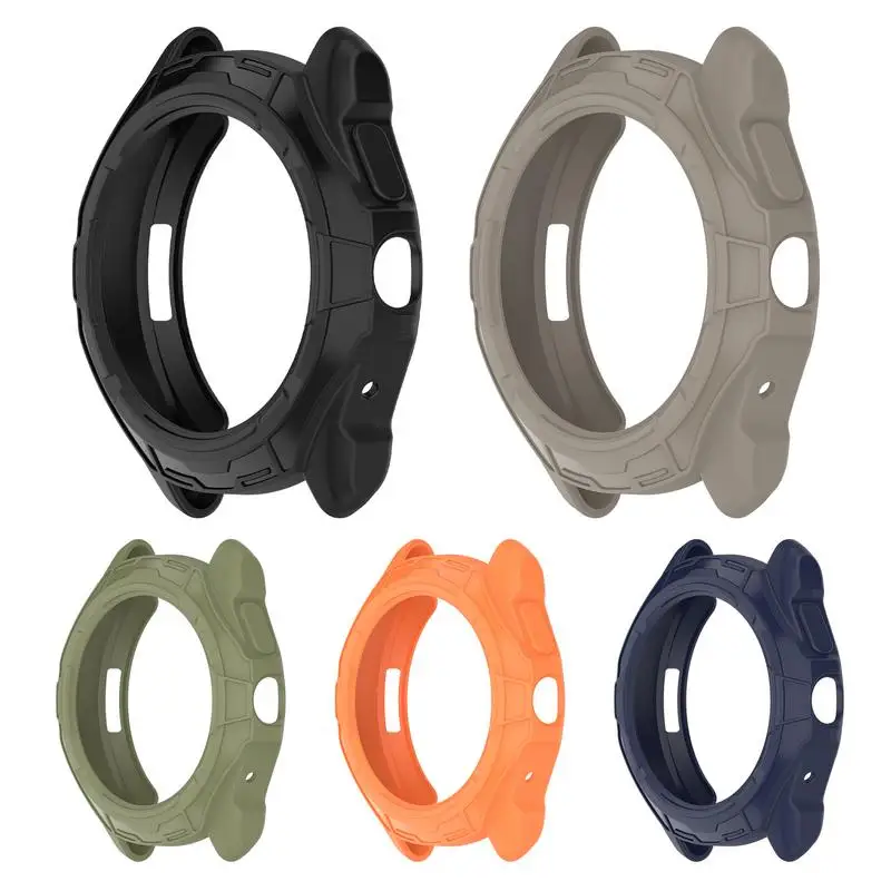 Funda de TPU suave para Ticwatch Pro 5, carcasa protectora, Marco parachoques para Ticwatch Pro 5, funda protectora para reloj inteligente, accesorios