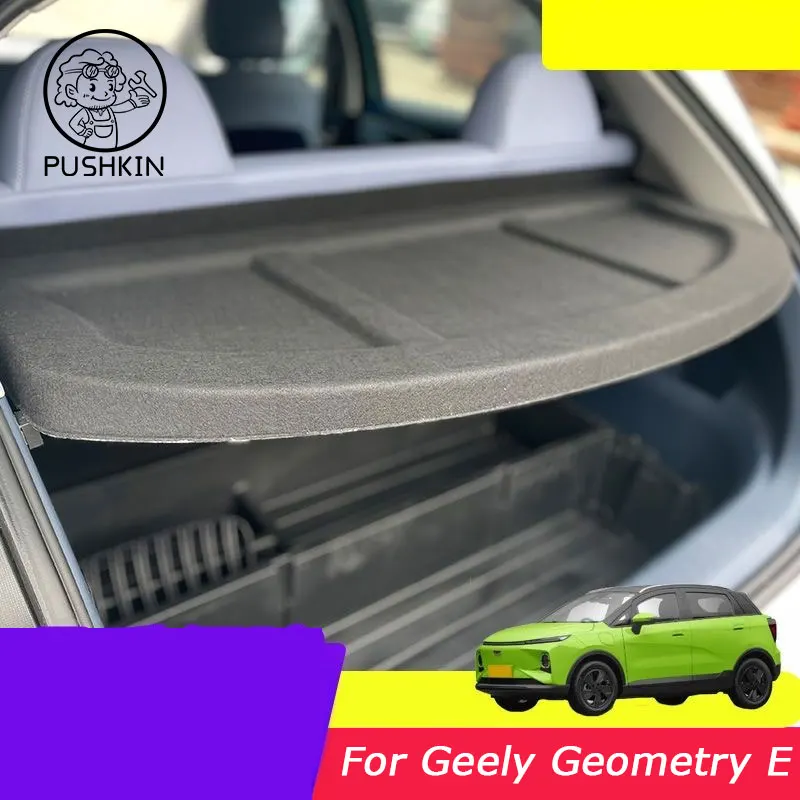 For geely Geometry E 2021 2022 2023 Auto Parts Trunk Privacy Cargo Cover Retractable Waterproof Cargo Cover car unik accessories