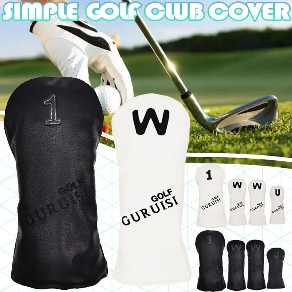 

Accessories Golf Head Protector 135UT Clubs Set For Driver Golf Club Cover Golf Rod Sleeve Fairway Putter Golf Woods Head Cover