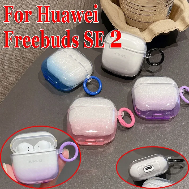 Fashion Cover for Huawei Freebuds SE 2 Case Protective Colorful Cover for Freebuds SE2 Case for Huawei Buds Funda Charging Box